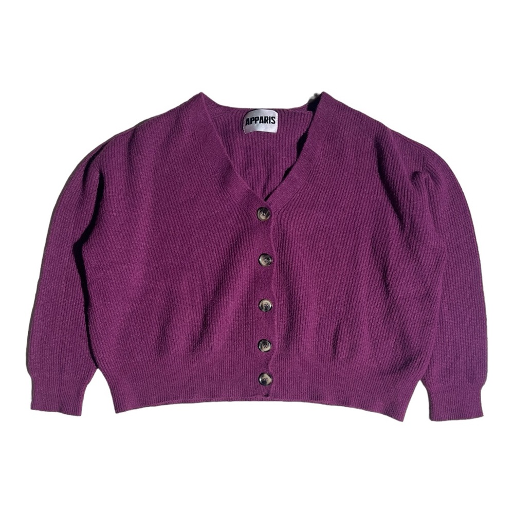 Apparis Andi Cardigan Purple